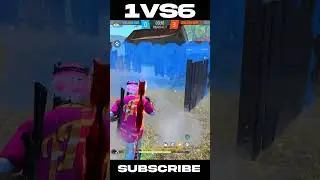 1VS6 🤯 You Can't Stop My Awm 🔥🔥😱 It's Too Dangerous To Watch😳Against Angry Subs Squad🎯#shorts #short