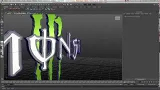 Maya 2013 Using Illustrator Curves in Maya for 3D Logo Conversion Tutorial by Stuart Christensen