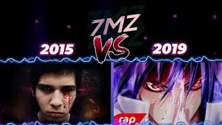 EVOLUÇÃO DO 7 MINUTOZ - RAP DO SASUKE (NARUTO) |7mz