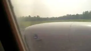 Landing in Golden Triangle Airport