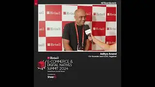 Aditya Anand, Co-Founder & COO of Yogabar, shares valuable insights at ETEcomSummit.