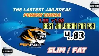 HOW TO JAILBREAK PS3 SLIM/FAT 4.83 NEW 2019 THE LASTEST FERROX COBRA 7.55 v1.00