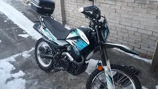 Зимний выезд на эндуро.