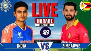 INDIA vs ZIMBABWE Live Match | Live Score & Commentary | IND vs ZIM Live T20 Match
