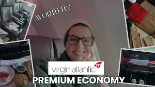 Premium Economy Virgin Flight Review Manchester to New York - Worth It?