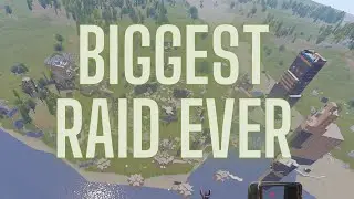 7 TEAM MERGE RAID ON ATLAS EU 5x // 4500 ROCKETS // NEW RECORD