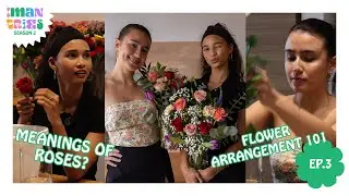 #ImanTries: Season 2 - Episode 3 - Vase Arrangement Workshop @ Botany Studio ft. Saffron Sharpe