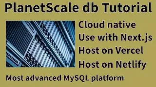 Planetscale tutorial. PlanetScale walkthrough. PlanetScale database setup. Create PlanetScale db.