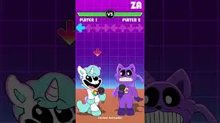 #Animation: CatNap & CraftyCorn's Up-up-right Challenge! 🤣| PoppyPlaytimeAnimation  #smilingcritters