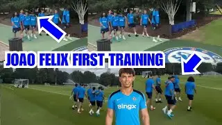 FIRST TRAINING🔥🔥 Joao Felix FIRST TRAINING Under Enzo Maresca | NO REST! STRAIGHT TO WORK