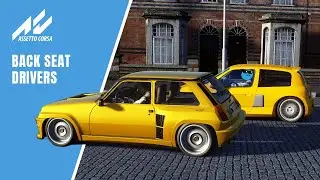 Renaultsport Clio V6 & Renault 5 Turbo R Drive Around Highlands – Assetto Corsa Mod