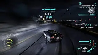 Непрерывный дрифт на Lamborghini Murciélago. NFS Carbon.