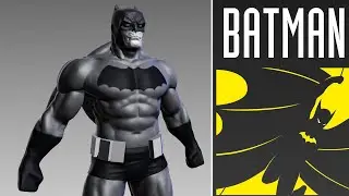 Making Batman from scratch - Digital Sculpt in Zbrush 2019