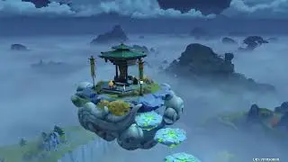 Genshin Impact: Hidden floating island of Liyue.