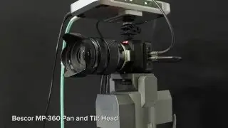 Remote control for Bescor MP-360 heads via Raspberry Pi