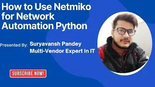 How to Use Netmiko for Network Automation  Python Tutorial