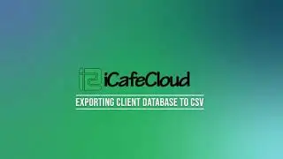 iCafeCloud: How to export iCafeCloud User Data into CSV