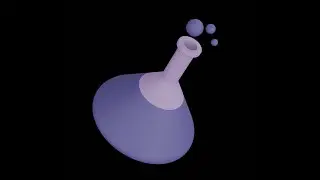 Blender 4.2 - Erlenmeyer Flask