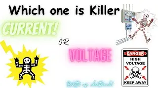Which is the Killer, Current or Voltage | Which Is More Dangerous Amp or Volts | WattsUpElectrical