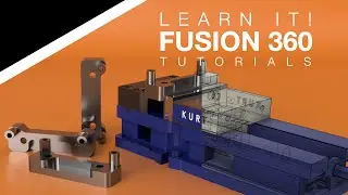 Fusion 360 - Use Parametric Vise with Part Tutorial - Metal CAM #2 (2023)