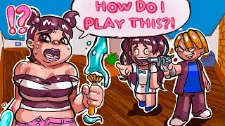 playing MM2 as STACY from Total Roblox Drama...