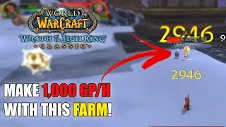 1000 Gold Per Hour Sons of Hodir and Engineering Gold Farm in WOTLK Classic