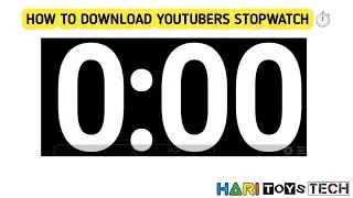 How To Download Giant Stopwatch ⏱️ @haritat  Youtubers Stopwatch Download