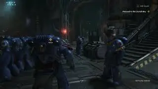 Space Marine 2 - Mission 6 Proceed To Launch Bay: Asheran Speech "For The Glory of Ultramar!"