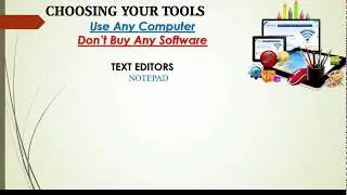 html5 tutorial 3 choosing your tools
