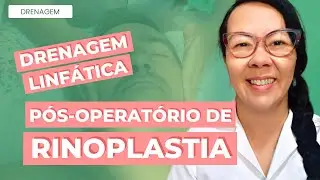 DRENAGEM LINFÁTICA PÓS-OPERATÓRIO DE RINOPLASTIA | PASSO A PASSO