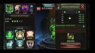 Legacy of Discord Evolve Azure Dragon To R4