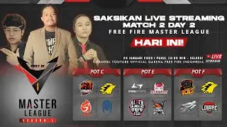 [2020] Free Fire Master League | Season I | Pot CEF | Match 2 | Day 2