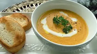 🤶2025🎅 #songRecipe Deliciously🥛 Creamy 🎃Pumpkin Soup Recipe with Chicken 🍗and Veggies🥕🍠 🧅🥔#soup
