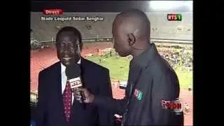 La reaction du ministre de l'interieur sur les incidents lors  du match