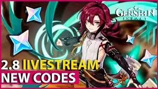 New Primogems Redeem Codes Genshin Impact 2.8 livesteream Heizou Kazuha Fischl