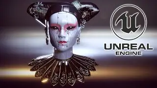 Lighting a Real Time Cyborg inside of Unreal Engine 4.25
