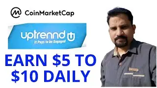 How To Earn Daily 5$ to $10 Per Day | Earn Money Uptrennd |