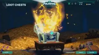 Новогоднее открытие сундуков в Paladins