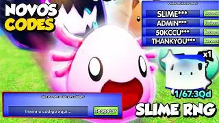 CORRE!! NOVO CÓDIGO + TODOS OS CÓDIGOS ATIVOS NO SLIME RNG NOVA ATUALIZAÇÃO NO ROBLOX!