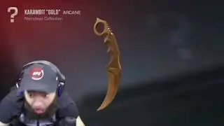 ШОК , МАФИОЗНИК ВЫБИЛ КЕРАМБИТ ГОЛД *ИЗ ГИФТ БОКСА*😱