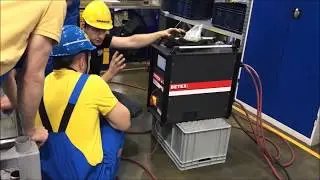Индукционные нагревателя для обслуживания большегрузной техники