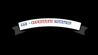 G68 COORDINATE ROTATION IN Key WAY Milling Explain IN TAMIL