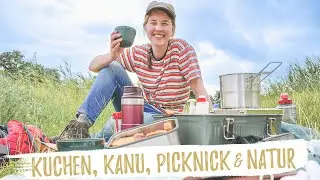 Einfacher Kuchen im Campingbackofen | Auf Kanutour & geniale DIY Picknick-Box
