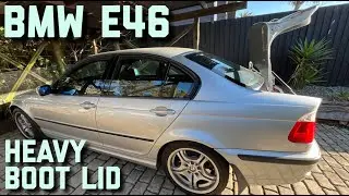 BMW E46 Boot Strut Replacement