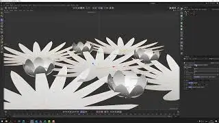 Cinema 4D R25 Tutorial: MoSpline Flower using a Spline Wrap