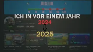 Das war ich vor einem Jahr.