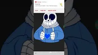 Classic Scared Father Sans x Hurt silent child Katori (requested by Faith The Pacifist17)