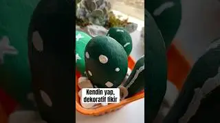 Pebble decorating ideas || Çakıl taşları ile dekor || Harika etkinlik ve kendin yap || Cool cactus