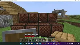 how to play Amongus drip song in noteblocks minecraft java