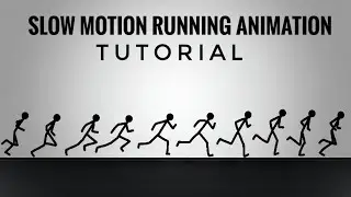 How to make slow motion running animation | Tutorial